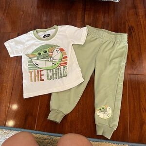 2t boys baby Yoda shirt